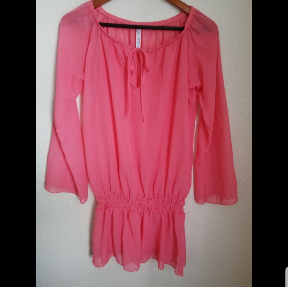 🐚🐙 Coral swimsuit coverup 🐙 🐚